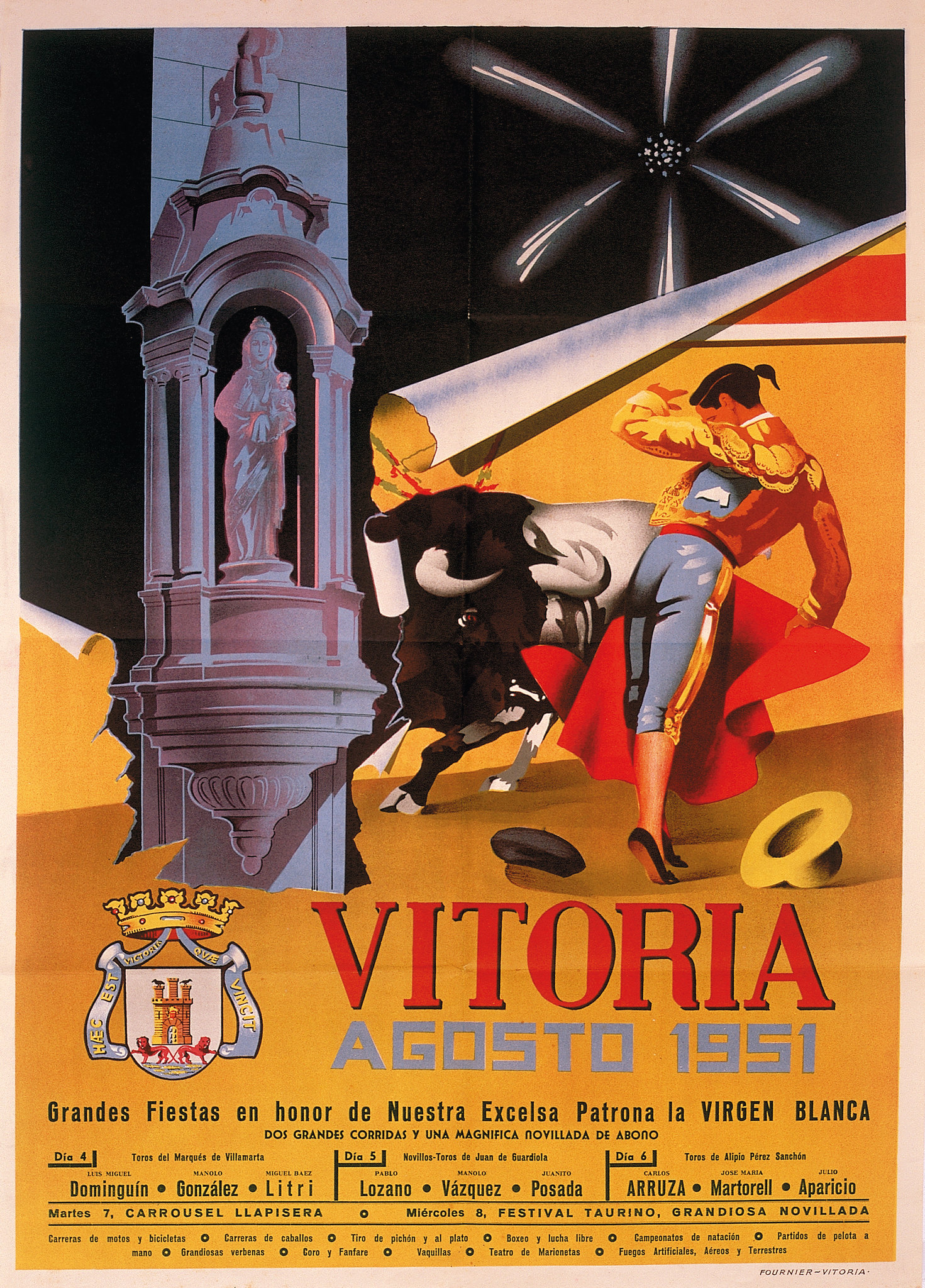 Fiestas en honor de la Virgen Blanca  